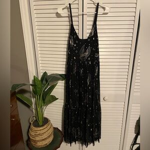 Blackmilk Pegasus In The Sky Sheer Midaxi Dress